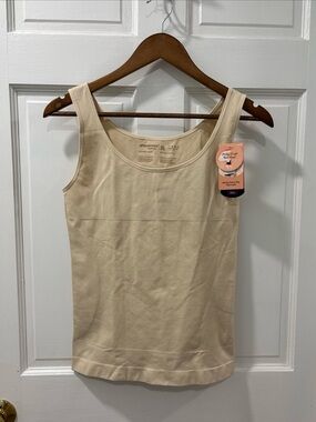 Shapermint Essentials Women’s All Day Every Day Tank Cami Size XXL Beige NWT